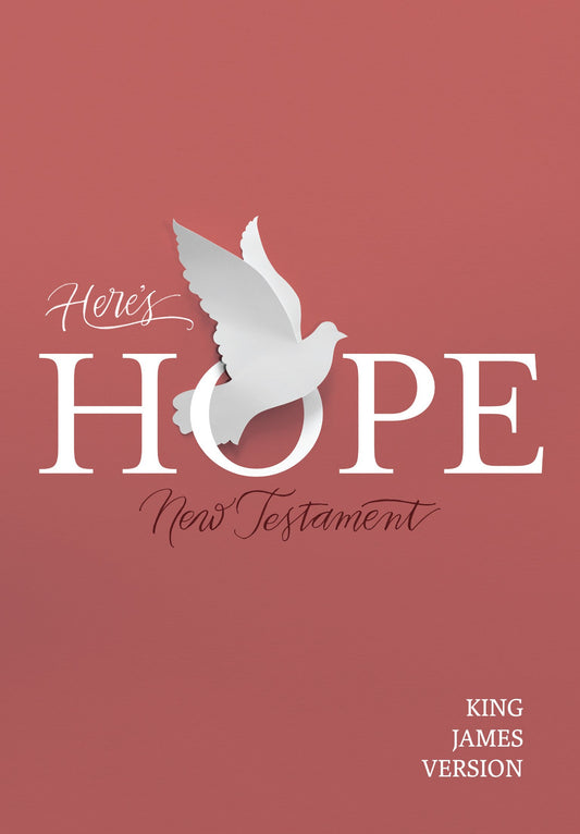 KJV HERE'S HOPE NEW TESTAMENT, B - 1582