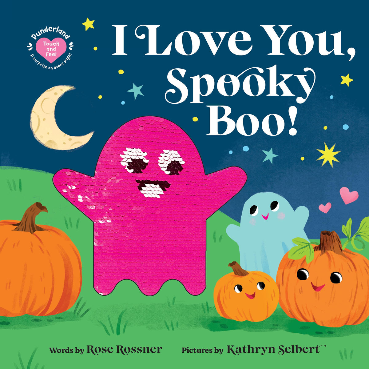 I Love You, Spooky Boo!: A Halloween Sensory Board Book with Mirror (Punderland)