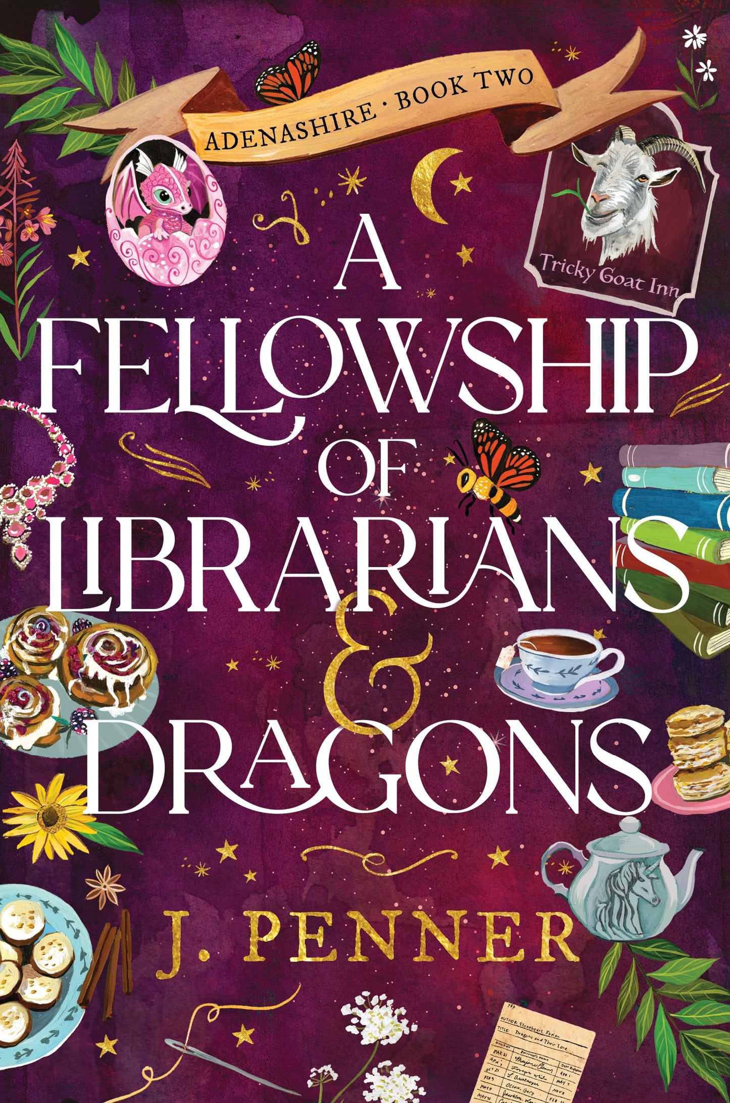 A Fellowship of Librarians & Dragons (Adenashire, 2)