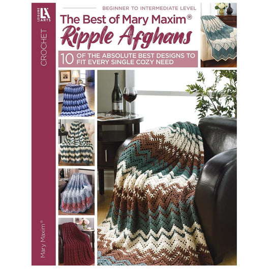 Leisure Arts Mary Maxim Ripple Afghans Crochet Book, Crochet Book, Pattern Books, Books Patterns, Patterns, Stitch Patterns for Beginners
