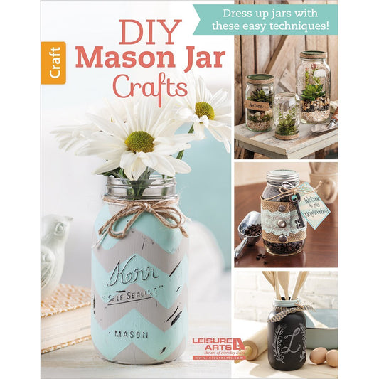 DIY Mason Jar Crafts: Dress up jars with these easy techniques! - 2937