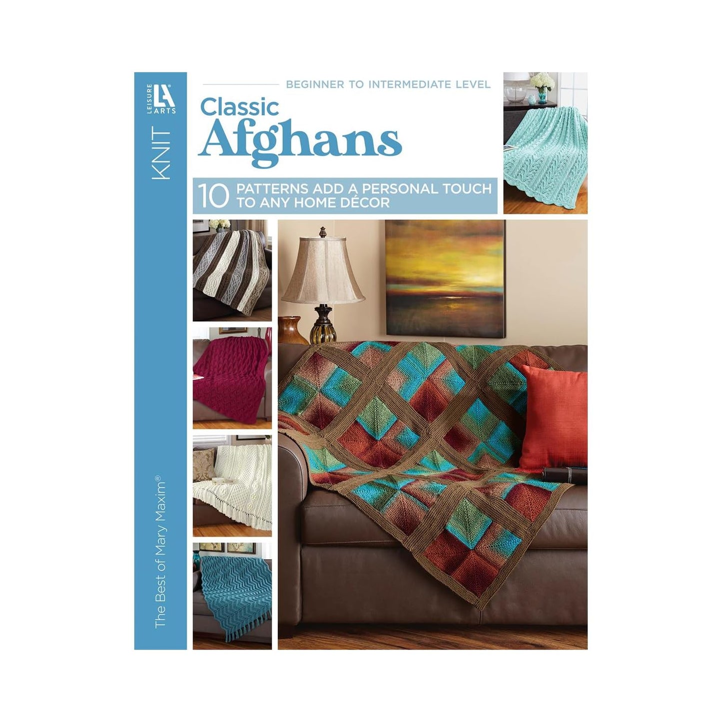 Classic Afghans: Knit (Best of Mary Maxim)