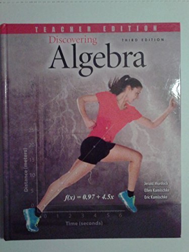 Discovering Algebra + 6 Year Online License: An Investigative Approach