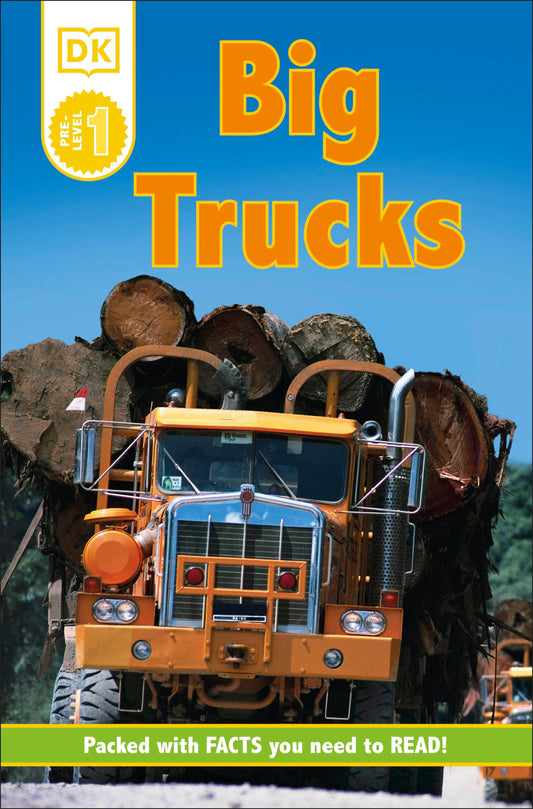 DK Readers L0: Big Trucks (DK Readers Pre-Level 1) - 5563