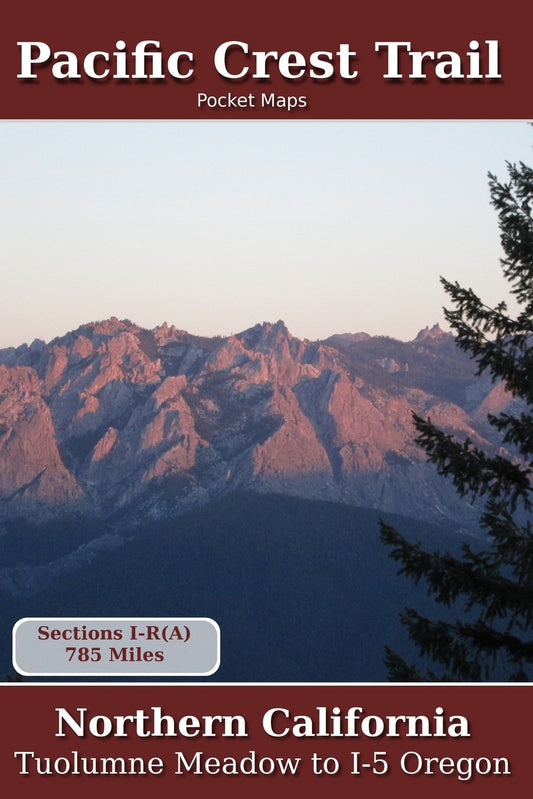 Pacific Crest Trail Pocket Maps - Northern California