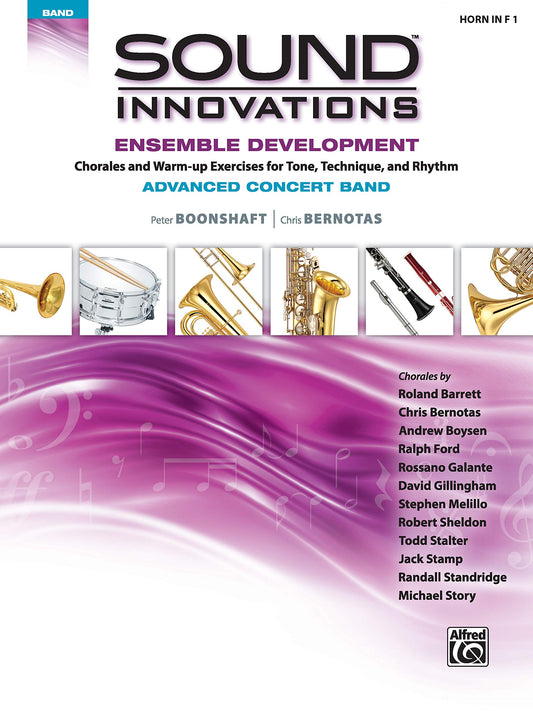 Sound Innovations for Concert Band: Ensemble Development for Advanced Concert Band: Horn in F 1