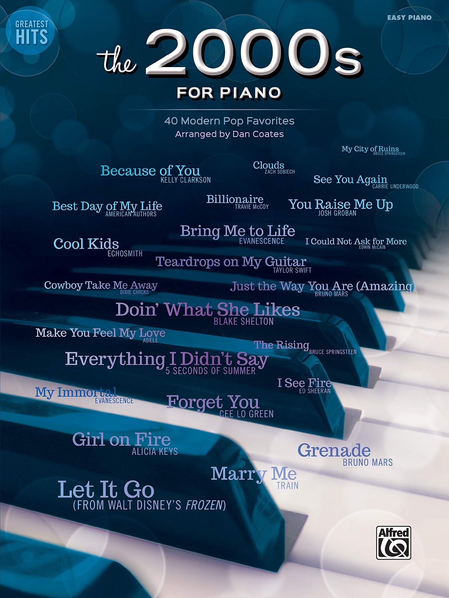 Greatest Hits -- The 2000s for Piano: 40 Modern Pop Favorites - 5452