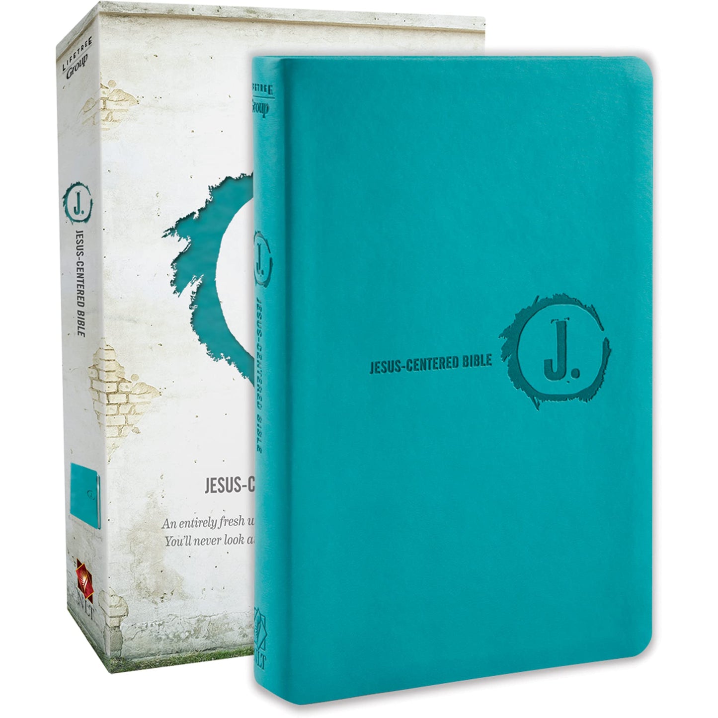 Jesus Centered Bible, NLT Turquoise - 7370