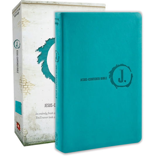 Jesus Centered Bible, NLT Turquoise - 3751