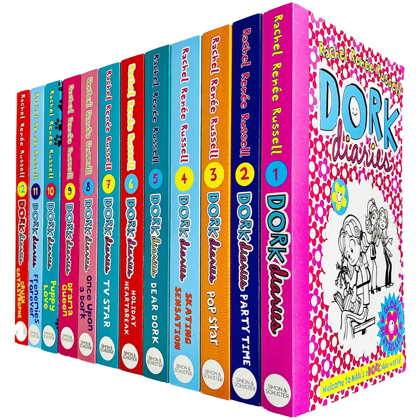 Dork Diaries x 12 2018 set - 4915