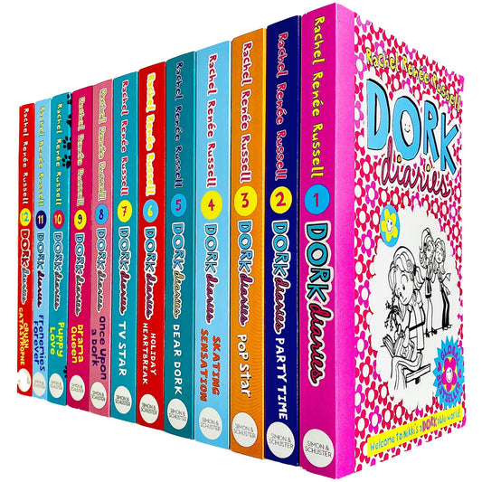 Dork Diaries x 12 2018 set - 4915