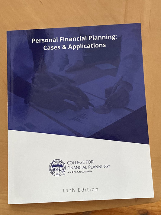 Personal Financial Planning: Cases & Applications - 966