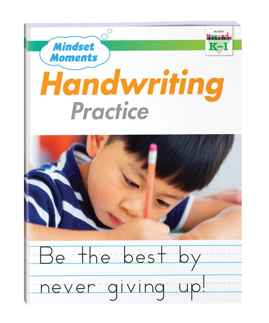 Handwriting Practice Manuscript Gr. K-1 - Mindset Moments