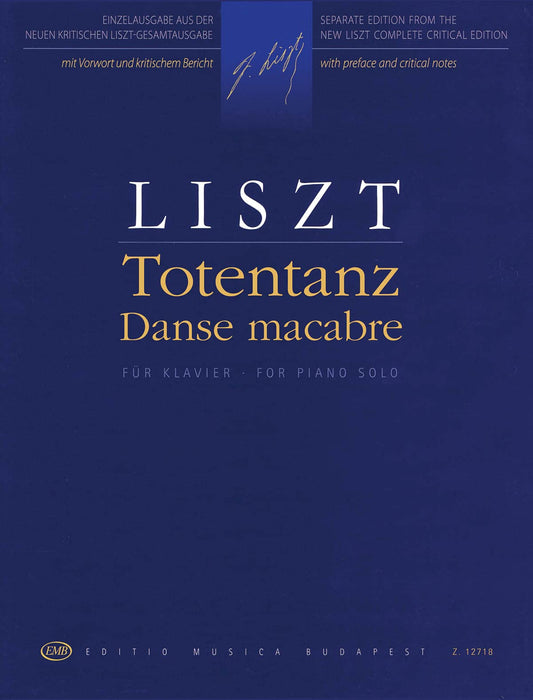 Totentanz - Danse Macabre: Piano Solo - 1986
