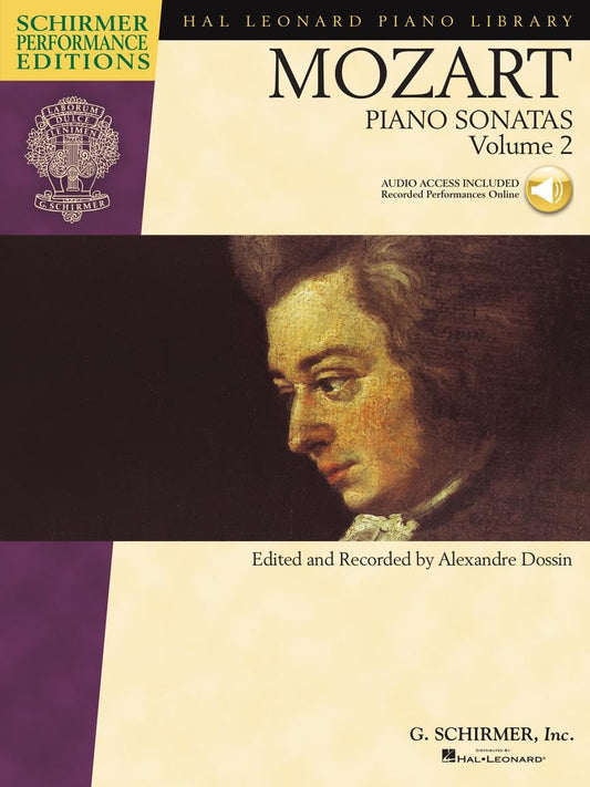 Mozart Piano Sonatas, Volume 2 - Schirmer Performance Editions with Recorded Performances - 9928