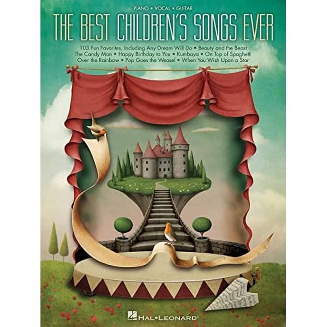 Best Children's Songs Ever | Piano, Vocal, Guitar Songbook | 100+ Popular Kids Songs for Piano, Voice, and Guitar | Classic Songs from Movies, TV, and Childhood Favorites