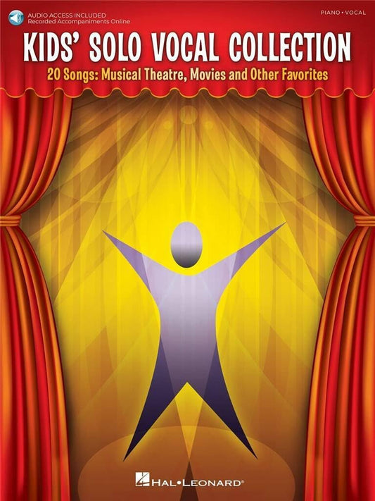 Kids' Solo Vocal Collection Book/Online Audio