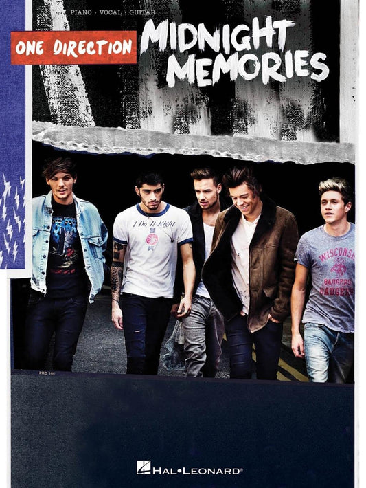 One Direction - Midnight Memories Songbook | Piano Vocal Guitar Chords | 14 Tracks from Billboard Chart-Topping Album | Best Song Ever Story of My Life and More for Piano Players