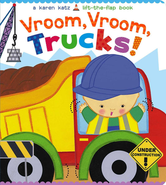 Vroom, Vroom, Trucks! (Karen Katz Lift-the-Flap Book) - 8899