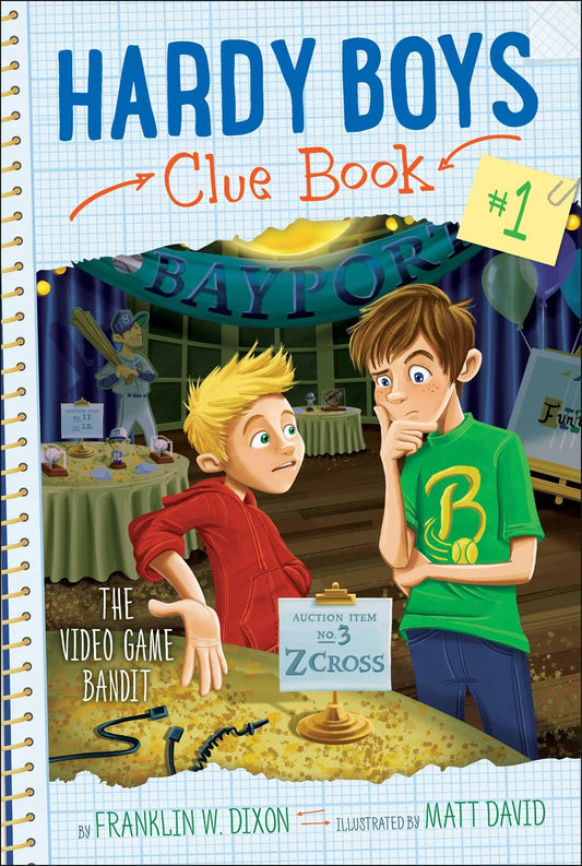 The Video Game Bandit (1) (Hardy Boys Clue Book) - 3477