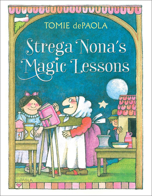Strega Nona's Magic Lessons (A Strega Nona Book) - 1065