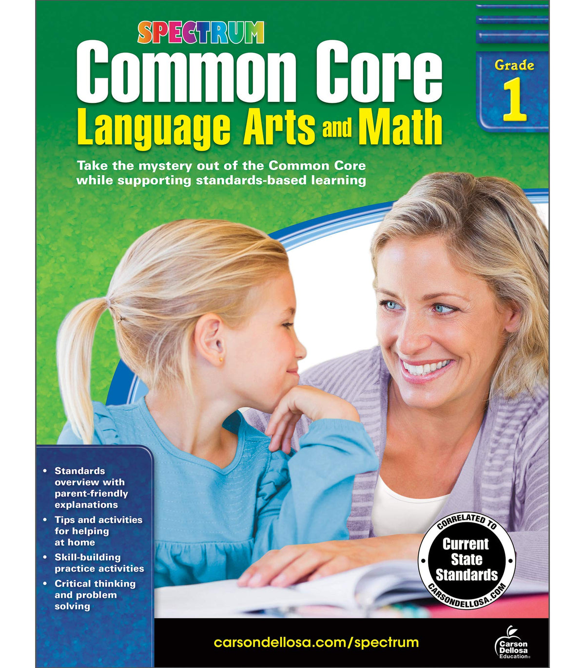 Spectrum - Common Core Language Arts and Math, Grade 1