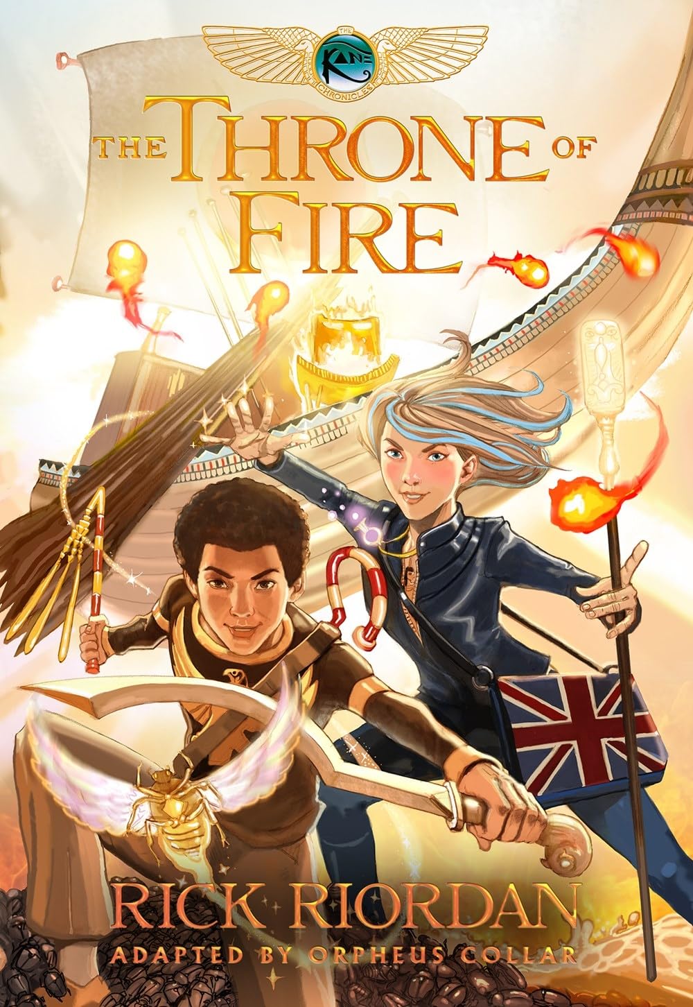 The Throne of Fire (Kane ), The Graphic Novel - 9992