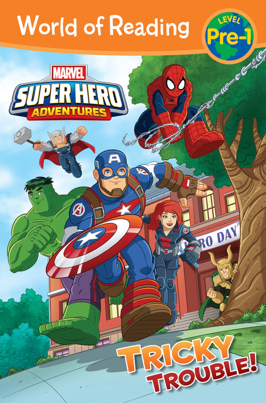 World of Reading: Super Hero Adventures: Tricky Trouble!: Level Pre-1 - 3249