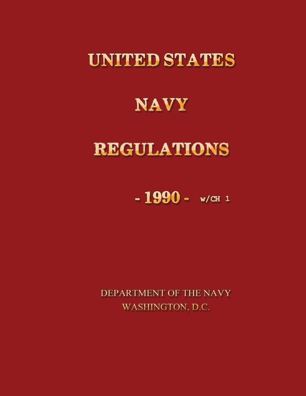 United States Navy Regulations- 1990 - 2277