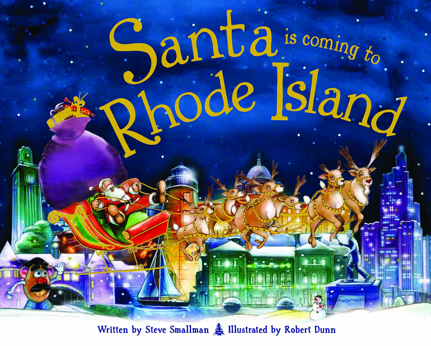 Santa Is Coming to Rhode Island - 1644