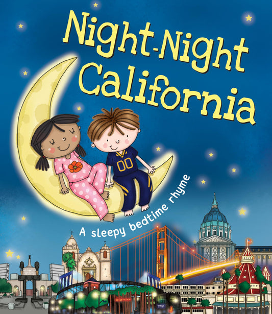 Night-Night California: A Bedtime Board Book of California Landmarks