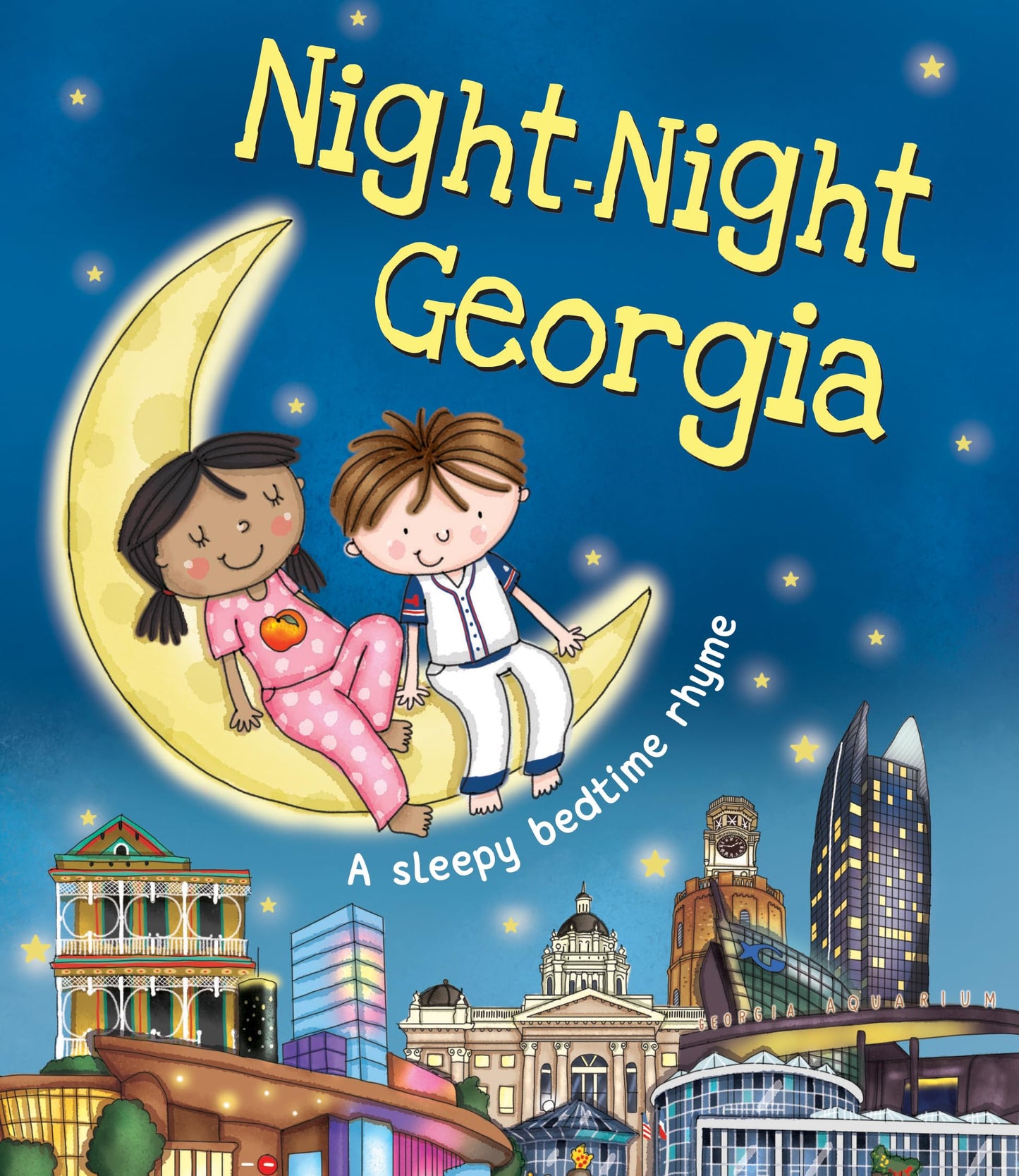Night-Night Georgia: A Bedtime Board Book of Georgia Landmarks