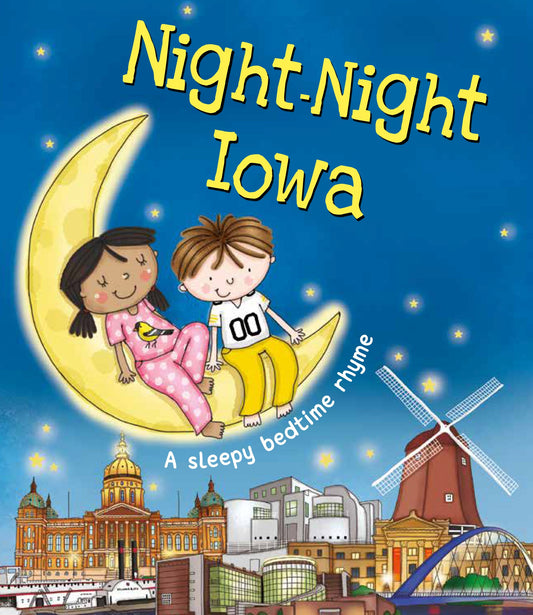 Night-Night Iowa: A Bedtime Board Book of Iowa Landmarks