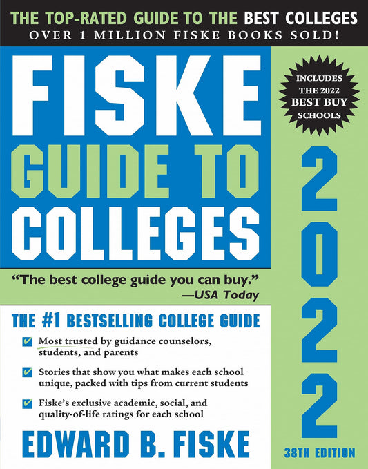 Fiske Guide to Colleges 2022: (The #1 Bestselling College Guide) - 9519