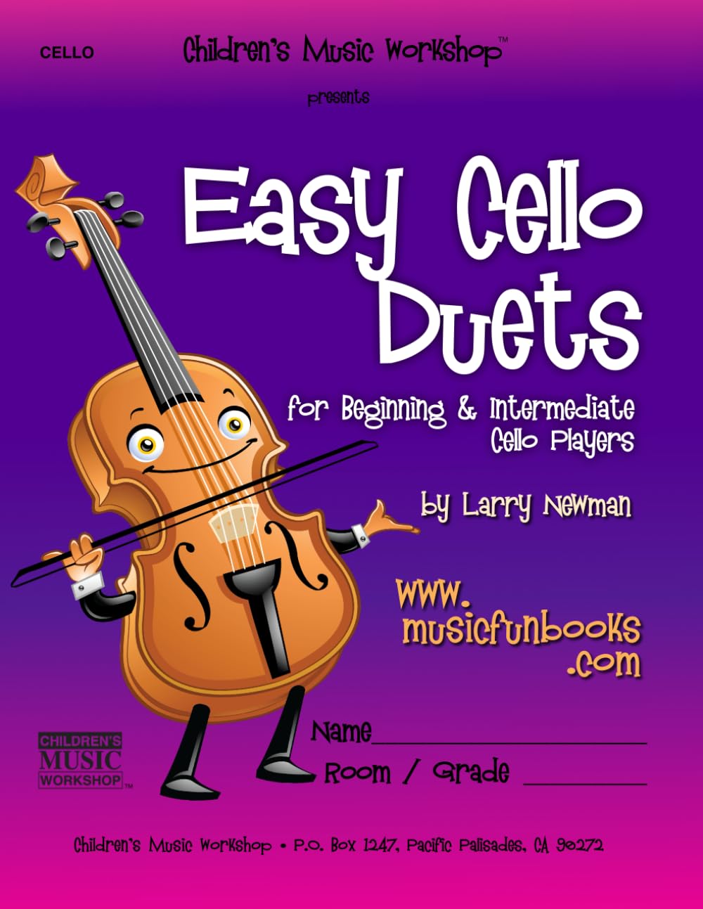 Easy Cello Duets: for Beginning and Intermediate Cello Players (Easy String Duets) - 4326