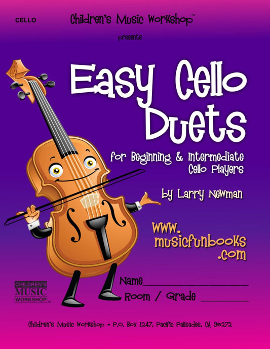 Easy Cello Duets: for Beginning and Intermediate Cello Players (Easy String Duets) - 4326