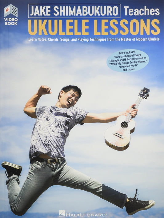Jake Shimabukuro Teaches Ukulele Lessons with Online Video | Beginner Ukulele Method for Notes Chords and Songs | Learn to Play Ukulele Techniques from a Modern Master |Instructional Sheet Music Guide