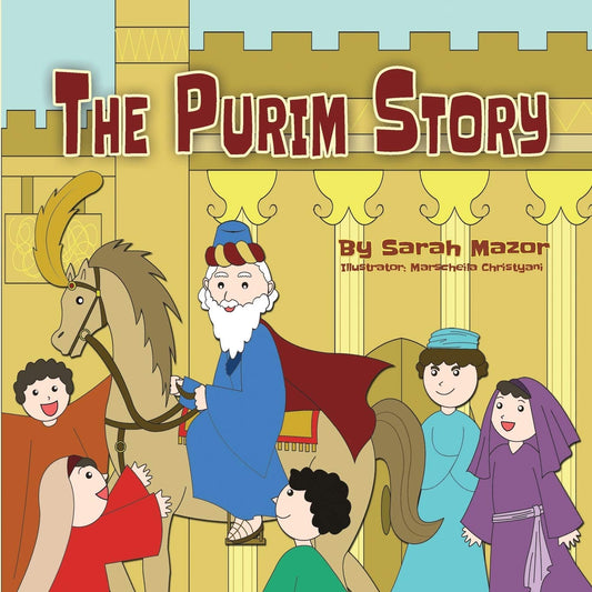 The Purim Story: Picture Books for ages 3-8, Jewish Holidays Series (Jewish Holiday Books for Children) - 8316
