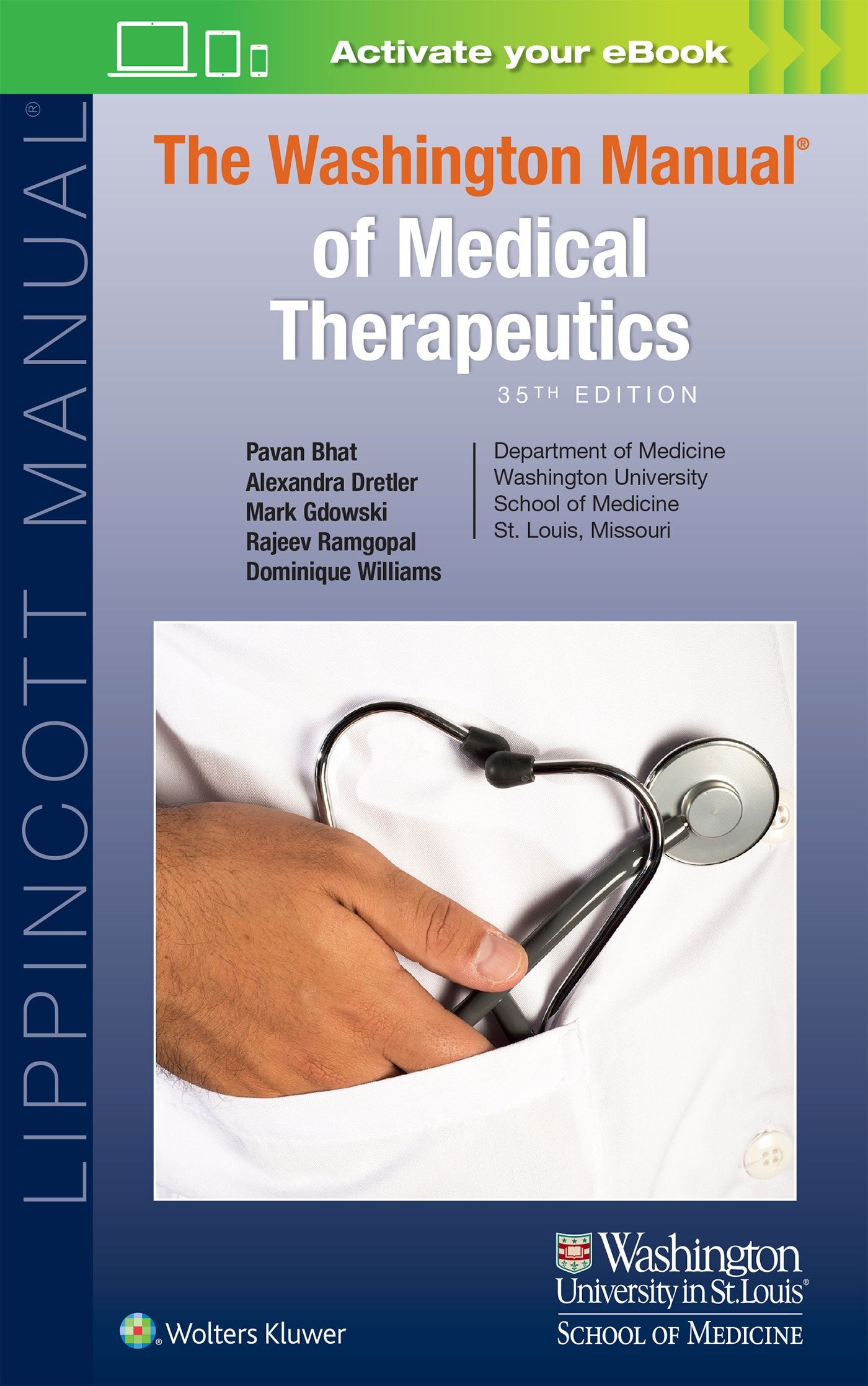 The Washington Manual of Medical Therapeutics (Lippincott Manual Series) - 5