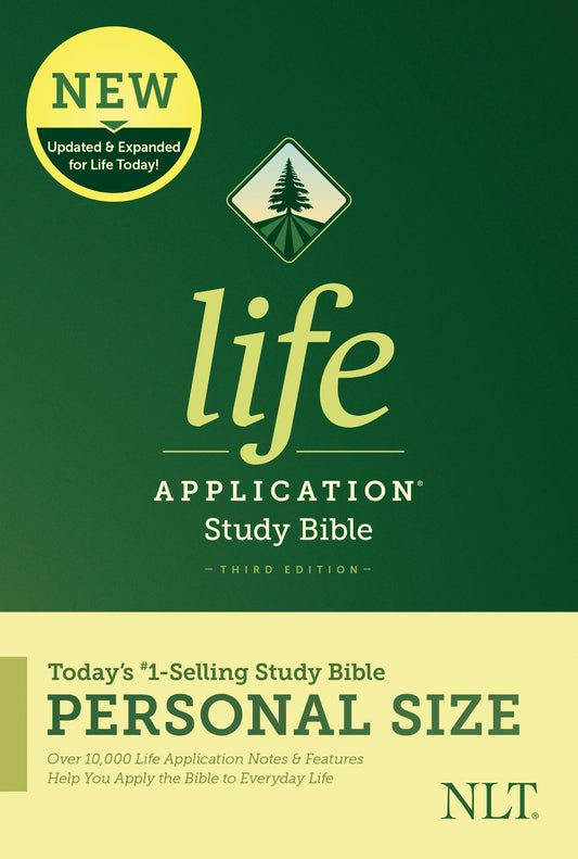 Tyndale NLT Life Application Study Bible, Third Edition, Personal Size (Softcover) – New Living Translation Bible, Personal Sized Study Bible to Carry with you Every Day - 7135