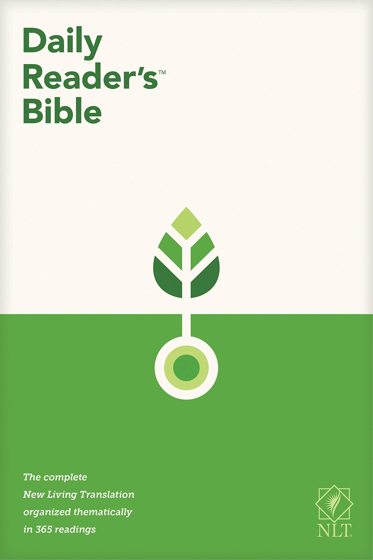 NLT Daily Reader's Bible (Softcover, Red Letter)