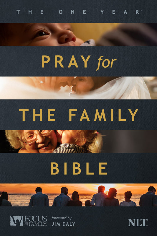 The One Year Pray for the Family Bible NLT (Softcover) - 5532