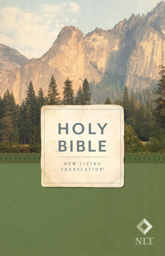 Holy Bible, Economy Outreach Edition, NLT (Softcover, Green)