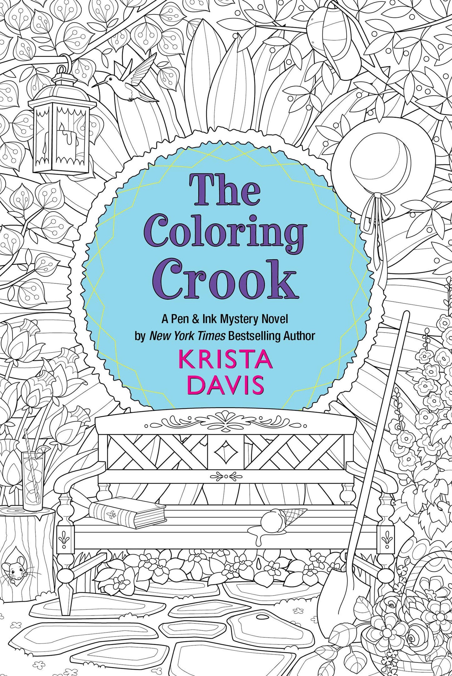 The Coloring Crook (Pen & Ink) - 565
