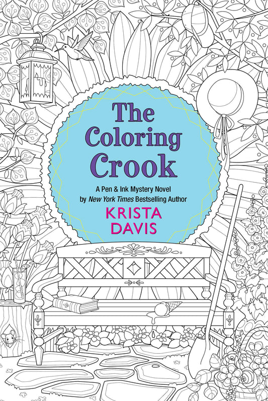 The Coloring Crook (Pen & Ink) - 565