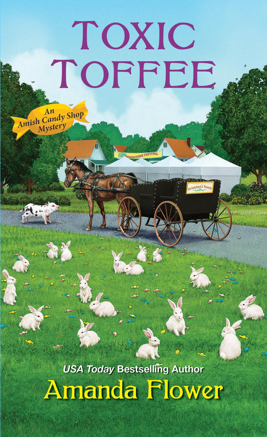 Toxic Toffee (An Amish Candy Shop Mystery) - 9426