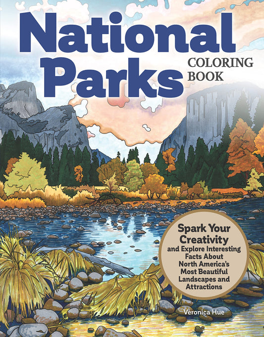 National Parks Coloring Book: Spark Your Creativity and Explore Interesting Facts About North America's Most Beautiful Landscapes and Attractions (Design Originals) 32 Designs on Perforated Pages - 3021