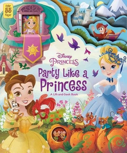 Party like a princess: a lift-and-seek book