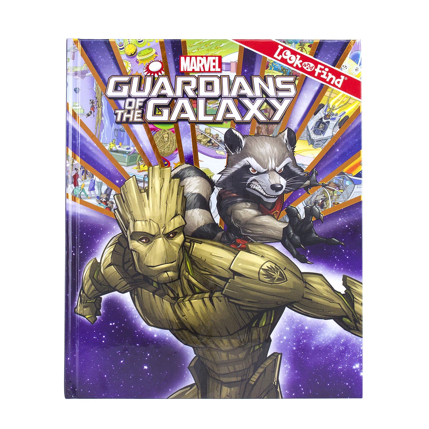 Marvel - Guardians Of The Galaxy Look and Find - PI Kids - 9427