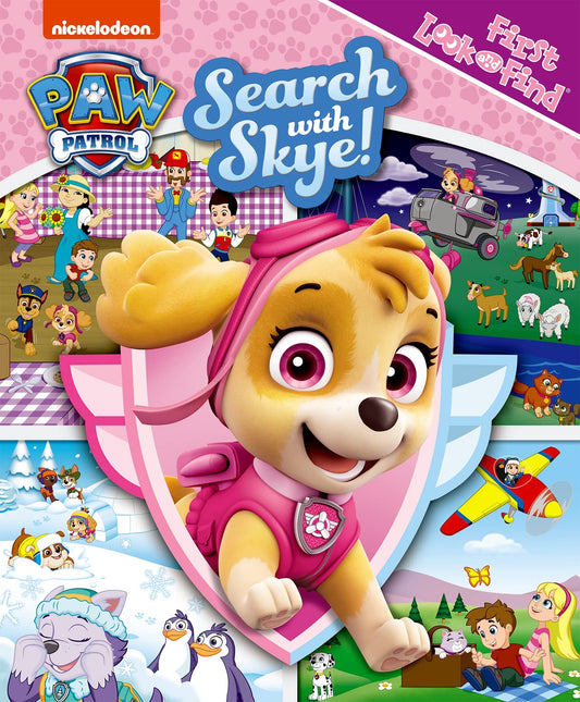 Nickelodeon Paw Patrol - Search with Skye First Look and Find Activity Book - PI Kids - 6731